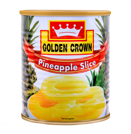Golden Crown Pineapple Slice   Tin  840 grams